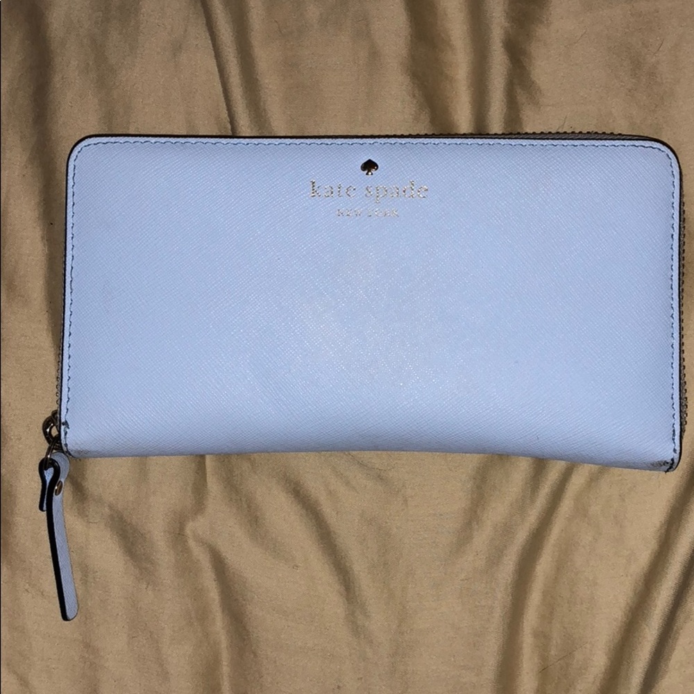 Kate Spade powder blue wallet
